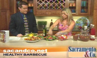 ABC 10 Sac & Co host Guy Ferris and Aprilanne Hurley get cooking in the kitchen